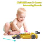 Musical Car Piano Xylophone Toy, Plastic Car Xylophone (1 Set) - Neckline Detail by Nari Haat, Indian ethnic wear, wo...