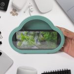 Smartphone / Mobile Stand, Waterproof Case, Smartphone Stand (1 Pc / Green colour) - Front View by Nari Haat, Indian ...