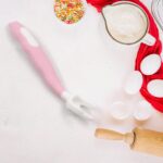 Silicone Bendable Kids Spoon & Fork Set – Toddler Self-Feeding Utensils (2 Pc Set) - Back View by Nari Haat, Indian...