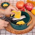 Clever Cutter 2 in 1 Food Chopper Slicer Dicer Vegetable Fruit Cutter - Full Detail by Nari Haat, Indian ethnic wear,...