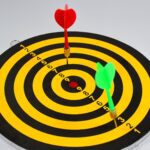 Small Dart Board with 2 Darts – Sports & Indoor Game for Kids - Fabric Detail by Nari Haat, Indian ethnic wear, wom...