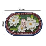 3D Visual Anti-Slip Absorbent Soft Shower Drying Bathroom Mat Mix Design 1 Pc - Neckline Detail by Nari Haat, Indian ...