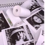 Thermal Printer Paper Roll – Aging Resistant, Fast Color, Portable (1 Pc) - Closeup Embroidery by Nari Haat, Indian...