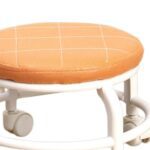 Roller Seat Stool Low Height Rolling Plastic Stool Multifunctional (1 Pc) - Neckline Detail by Nari Haat, Indian ethn...
