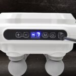 Handheld Full Body Massager 6-Head Massage Gun (1 Pc / Mix Color) - Fabric Detail by Nari Haat, Indian ethnic wear, w...