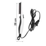 Electric Hair Straightening Comb Portable Straight Beard Comb (1 Pc) - Neckline Detail by Nari Haat, Indian ethnic we...