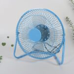 Big USB Table Desk Personal Metal Electronic Fan,  For Office, School Use (1 Pc) - Fabric Detail by Nari Haat, Indian...