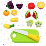 Plastic Fruits N Veggies Exclusive Collection of Realistic Sliceable Fruits - Full Detail by Nari Haat, Indian ethnic...