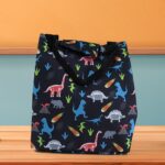 Simple Large-Capacity Lunchbox Bag, Portable Lunch Bag, Insulation Bag - Neckline Detail by Nari Haat, Indian ethnic ...