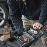 6 Mode LED Spotlight Universal Ultra Mini Double Lens Fog Light (1 Pc) - Fabric Detail by Nari Haat, Indian ethnic we...