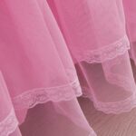 Dustproof Cover for Indoor, TV Screen Protector Cloth Cover (65 Inch) - Neckline Detail by Nari Haat, Indian ethnic w...