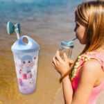 Unicorn Kids Water Bottle with Light