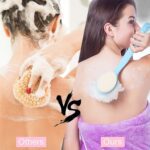 2in1 Bath Brush With Long Handle - Neckline Detail by Nari Haat, Indian ethnic wear, women clothing, designer suit