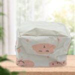 Small Foldable Storage Boxes Cubes Container Organizer Baskets Fabric Drawers Bedroom, Closet, Toys, Thick Cloth Shim...