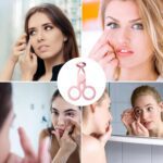 Plastic Ergonomic Women Eye Care Contact Lenses Inserter Remover Tool (1 Pc) - Fabric Detail by Nari Haat, Indian eth...