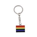 Rainbow Design Metal Keyring Key Chain (1 Pc Mix Design) - Sleeve Design by Nari Haat, Indian ethnic wear, women clot...