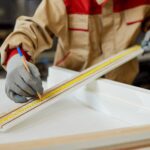 5 Meter Measuring Tape with Press Release Locking System, for Engineering - Sleeve Design by Nari Haat, Indian ethnic...