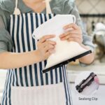 Silicone Food Bag – Leakproof, Flat Bottom, BPA-Free, Microwave & Dishwasher Safe - Fabric Detail by Nari Haat, Ind...