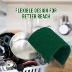 Fresh Mix Flavor Dishwash Bar with Super Scrubber Dishwashing Solution 350 gm - Fabric Detail by Nari Haat, Indian et...