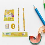 Stationery Set for School & Office with Pencil & Ruler (Gift, 6 Pc) - Closeup Embroidery by Nari Haat, Indian ethnic ...