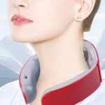 4 Heads Smart Electric Neck and Back Pulse Massager (1 Pc / Mix Design) - Front View by Nari Haat, Indian ethnic wear...