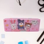 Magnetic Pencil Case / Compass Box With Sharpener (1 Pc) - Closeup Embroidery by Nari Haat, Indian ethnic wear, women...