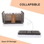 Plastic Folding Wardrobe Storage Organizer (1 Layer / 1 Pc) - Fabric Detail by Nari Haat, Indian ethnic wear, women c...