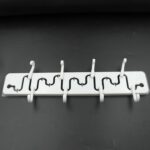 Adjustable Wall Hook: Slides for Easy Access (Bathroom & Home) - Neckline Detail by Nari Haat, Indian ethnic wear, wo...