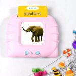 Preschool Learning Toys Flash Cards for Small Kids Educational Toys English Words Learning Machine for Kids with 224 ...