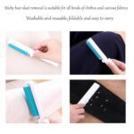 Reusable Lint Roller - Animal Hair Remover (1 Pc / Mix Color) - Neckline Detail by Nari Haat, Indian ethnic wear, wom...