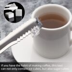 Stainless Steel Tong Lifting Ice Cubes, Sugar Cubes | Serving Tongs (13 Cm / 1 Pc) - Neckline Detail by Nari Haat, In...