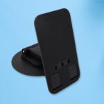 Rotating Foldable Mobile Stand – Height & Angle Adjustable Phone Holder Desk (1 Pc) - Closeup Embroidery by Nari Ha...