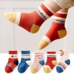 Socks Breathable Thickened Classic Simple Soft Skin Friendly For Kids - Fabric Detail by Nari Haat, Indian ethnic wea...