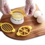 Egg Slicer, 3 in 1 Boiled Egg Slicer, Egg Slicer Restaurant Kitchen Tool (1 Pc) - Full Detail by Nari Haat, Indian et...