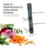 2in1 Press Vegetable Choppers for Kitchen (1100 ML) - Full Detail by Nari Haat, Indian ethnic wear, women clothing, d...