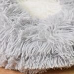 Medium Round Dog Beds for Small, Medium Dogs and Cats (1 Pc) - Neckline Detail by Nari Haat, Indian ethnic wear, wome...