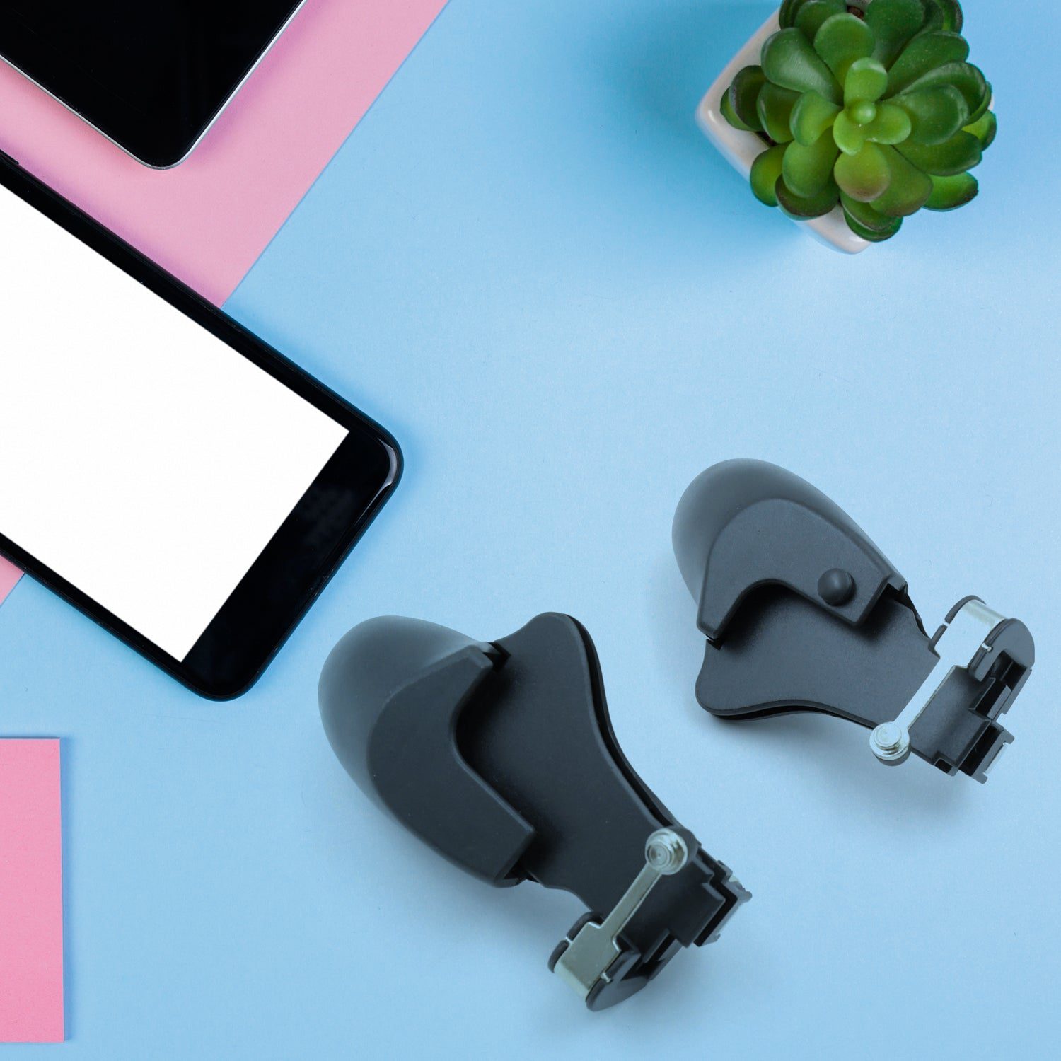 04_c092bc42-092b-46e2-aded-d4b89a66711c.jpg PUBG Mobile Game Metal Controller Joystick Attachment Accessory - Front View by Nari Haat, Indian ethnic wear, women ...