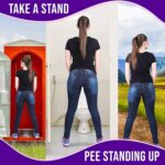 Stand And Pee Reusable Portable Urinal Funnel For Women - Neckline Detail by Nari Haat, Indian ethnic wear, women clo...