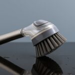 Cleaning Brushes Set – Scrub Brush, Bathroom Brush, Long Handle Pot Washing Brush - Neckline Detail by Nari Haat, I...