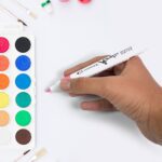 Fancy Art Markers, 24 Colours Double-ended Art (24 Pcs Set) - Closeup Embroidery by Nari Haat, Indian ethnic wear, wo...