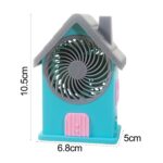 Mini Rechargeable Portable Personal Desk Fan (Battery Not Include) - Sleeve Design by Nari Haat, Indian ethnic wear, ...