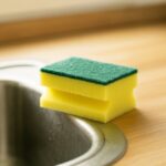 Scrub Sponge 2 in 1 PAD for Kitchen, Sink, Bathroom Cleaning Scrubber (3 Pc) - Full Detail by Nari Haat, Indian ethni...