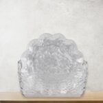 Plastic Household Flower Design Plates Dinner Plates Dish Tray (10 Pcs Set) - Fabric Detail by Nari Haat, Indian ethn...