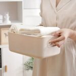 Storage Boxes Plastic Kitchen Storage Baskets (1 Pc / 21×15 Cm) - Neckline Detail by Nari Haat, Indian ethnic wear, ...