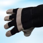 Gloves Gardening Gloves for Men Women Leather Gloves Heavy Duty Gloves (1 Pair) - Neckline Detail by Nari Haat, India...