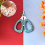 Baby Safety Nail Cutter Scissors for Safe Nail Clipping (1 Pc) - Front View by Nari Haat, Indian ethnic wear, women c...