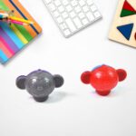 Cartoon / Money Shape Pencil Top Promotional toys (1 Pc / Mix Colour & Design) - Back View by Nari Haat, Indian ethni...