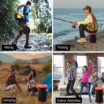 Retractable Folding Stools (1 Pc) - Neckline Detail by Nari Haat, Indian ethnic wear, women clothing, designer suit