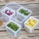 Fridge Storage Box – Freezer & Kitchen Organizer for Vegetables & Food (1 Pc) - Full Detail by Nari Haat, Indian et...