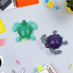Small Diy Turtle Toy, Mini Turtle, Sea Turtle (1 Pc / Mix Color & Design) - Back View by Nari Haat, Indian ethnic wea...